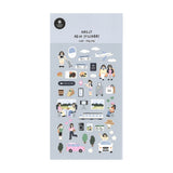 Deko-Sticker - daily deco - vacation