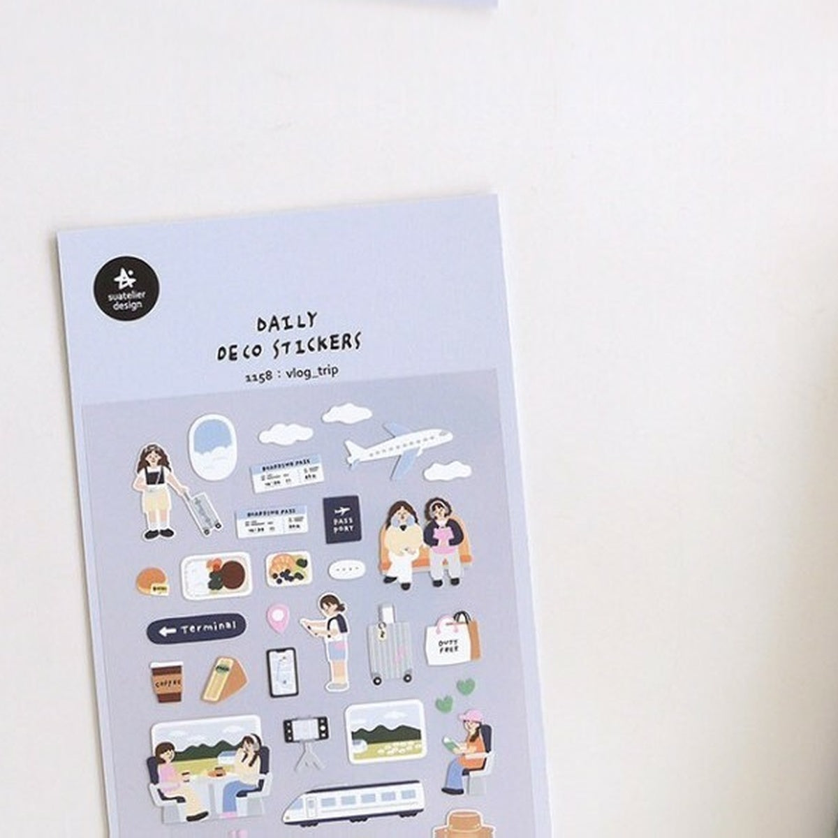 Deko-Sticker - daily deco - vacation