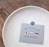 Deko-Sticker - daily deco - food trip