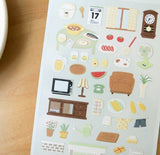 Deko-Sticker - daily deco - cozy home