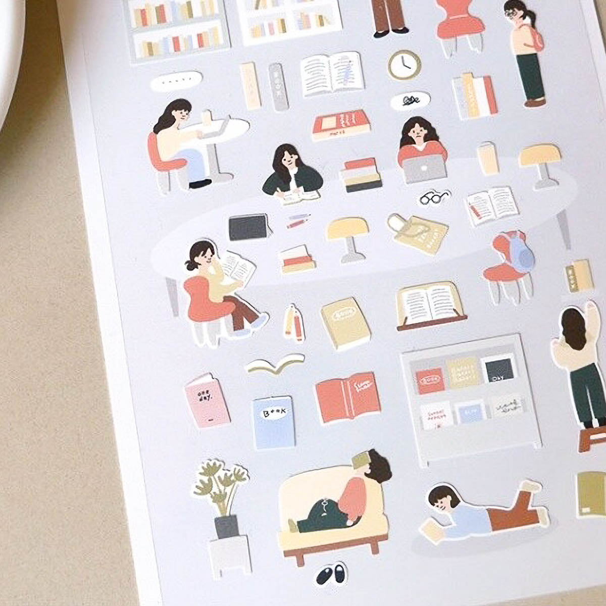Deko-Sticker - daily deco - city life