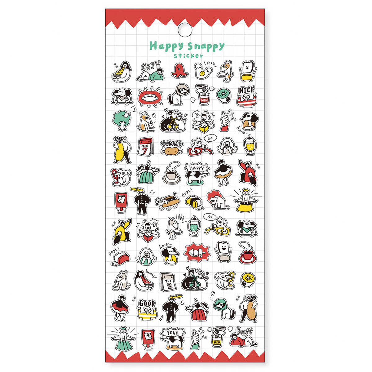 Deko-Sticker - Happy Snappy