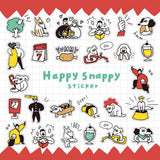 Deko-Sticker - Happy Snappy