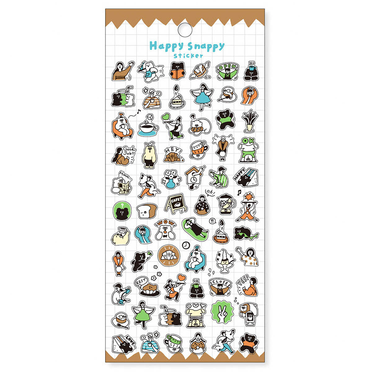 Deko-Sticker - Happy Snappy