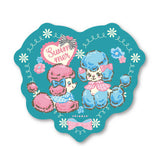 Deko-Sticker - Retro - Swimmer