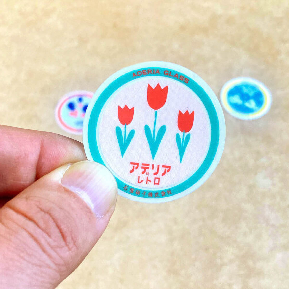 Deko-Sticker - Aderia Retro Sticker - Patterns