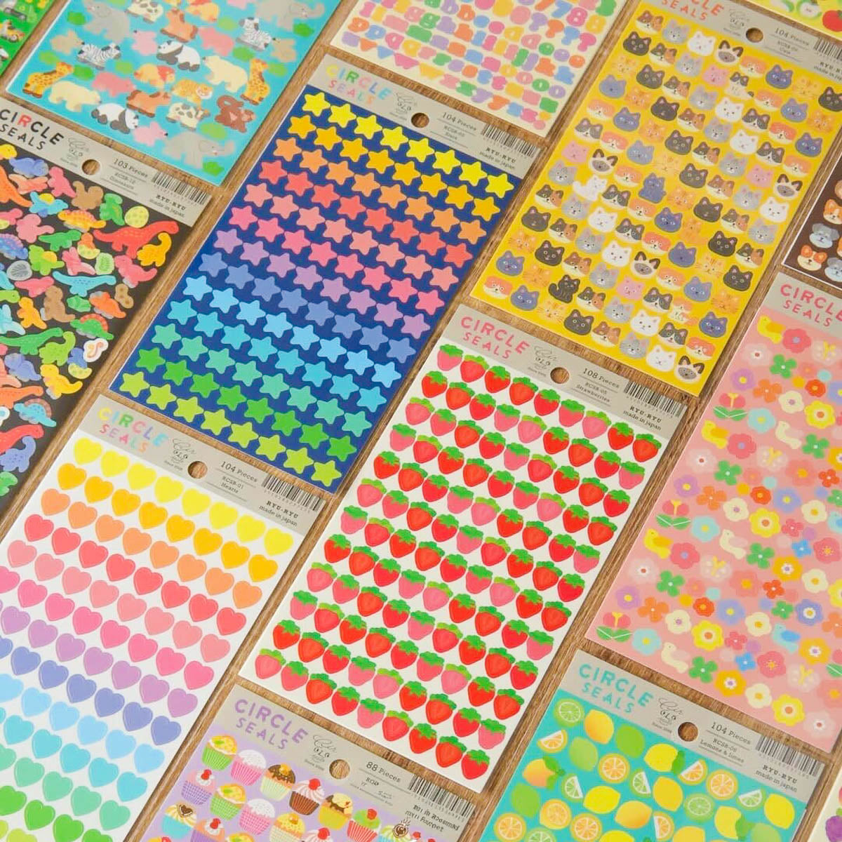 Deko-Sticker - Circle Sticker - Food