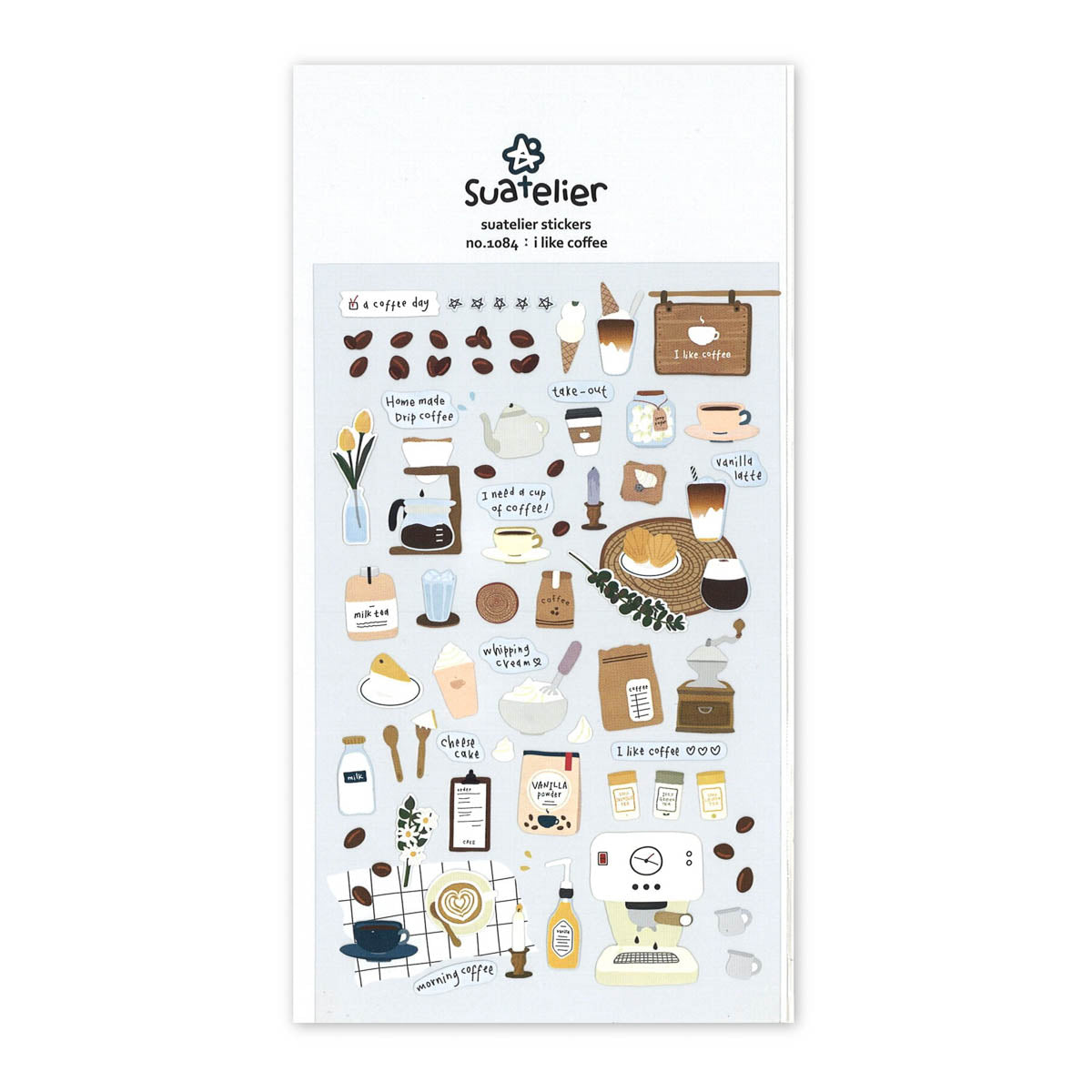 Deko-Sticker - daily deco - café