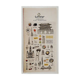 Deko-Sticker - daily deco - world travel