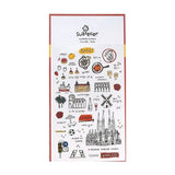 Deko-Sticker - daily deco - world travel