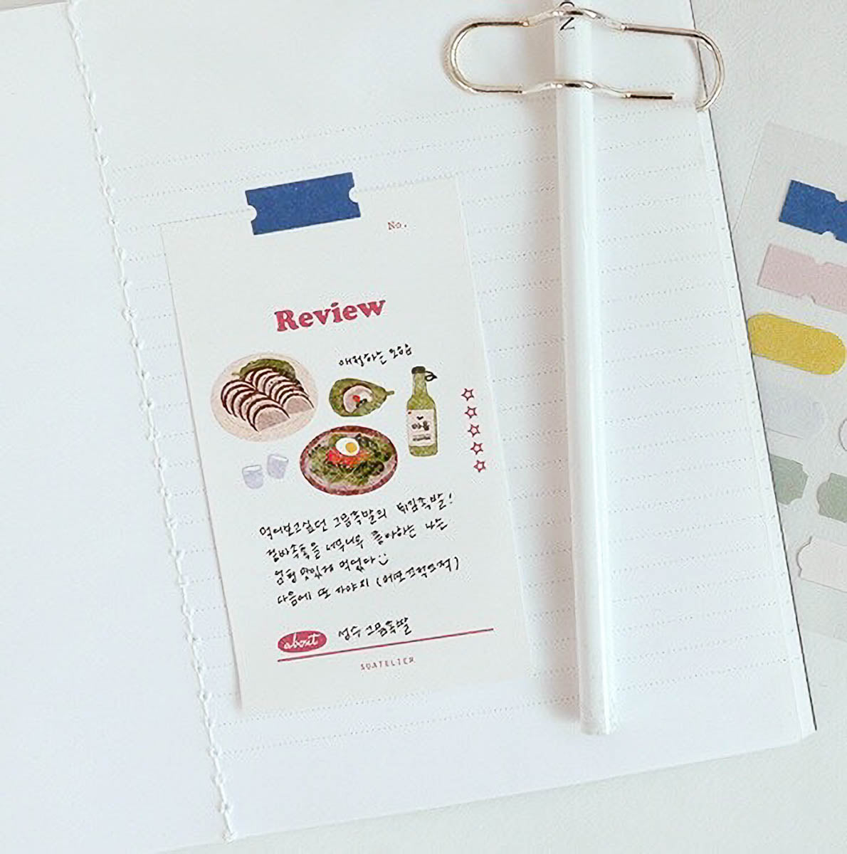 Deko-Sticker - daily deco - food trip