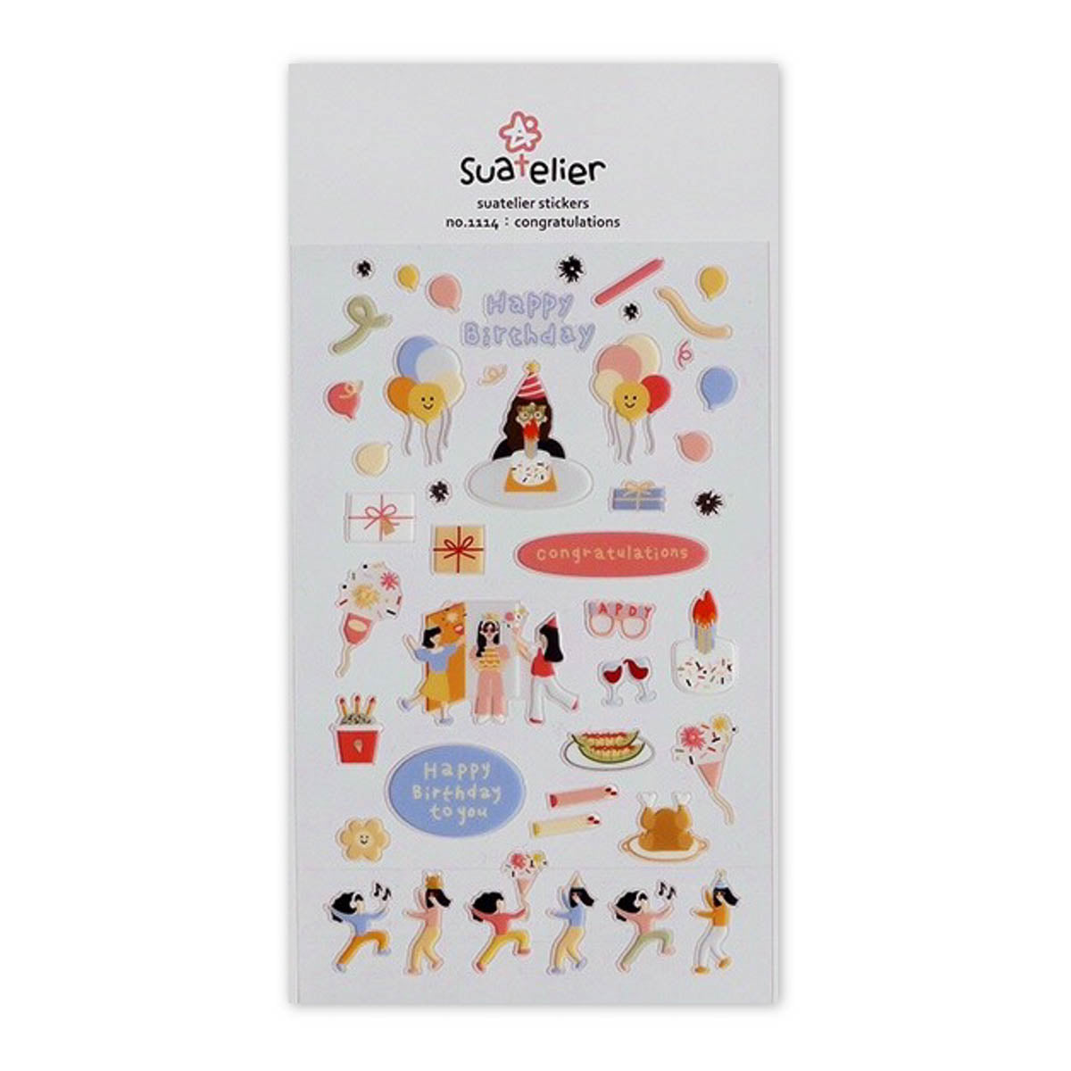 Deko-Sticker - daily deco - happy birthday
