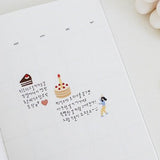 Deko-Sticker - daily deco - happy birthday