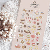 Deko-Sticker - daily deco - food trip
