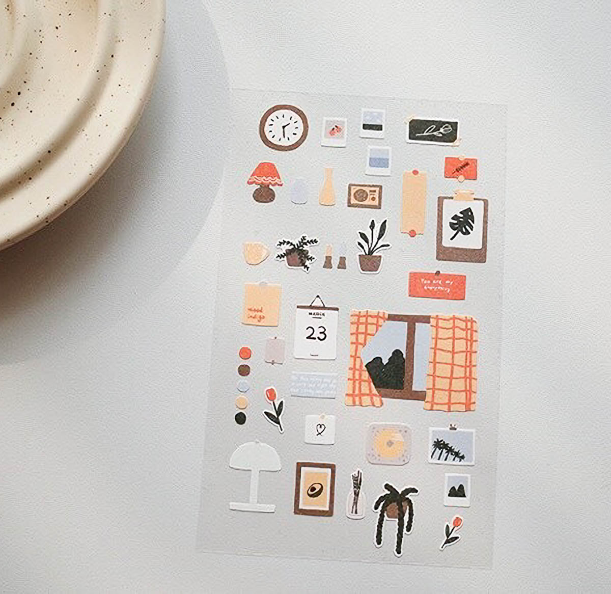 Deko-Sticker - daily deco - cozy home