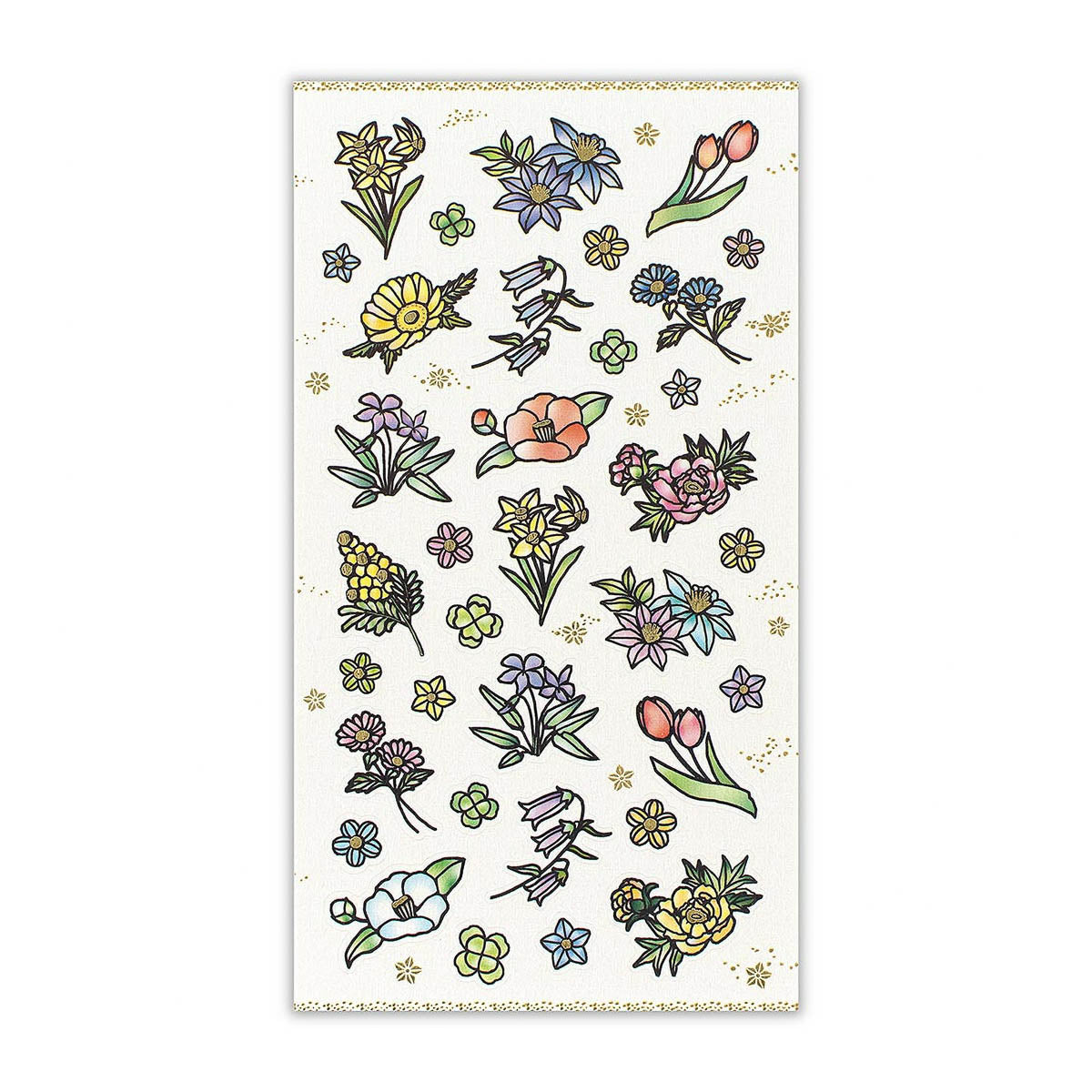 Deko-Sticker - Japanese Patterns - Large