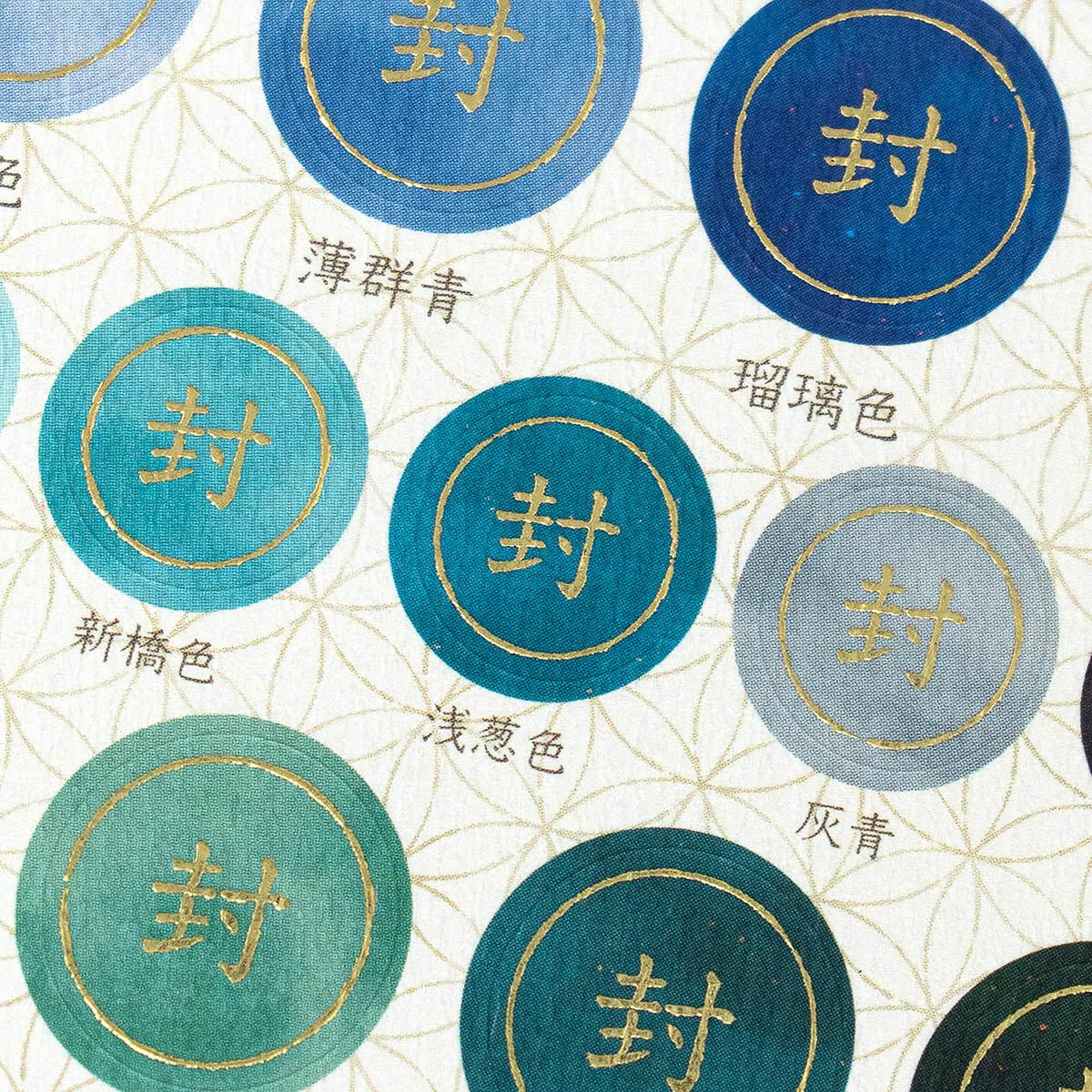 Deko-Sticker - Japanese Patterns - Large