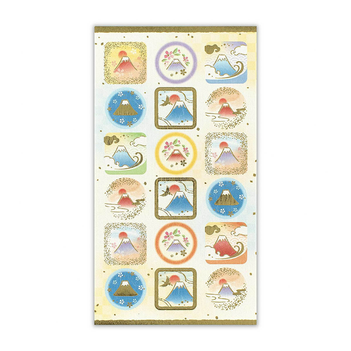 Deko-Sticker - Japanese Patterns - Large