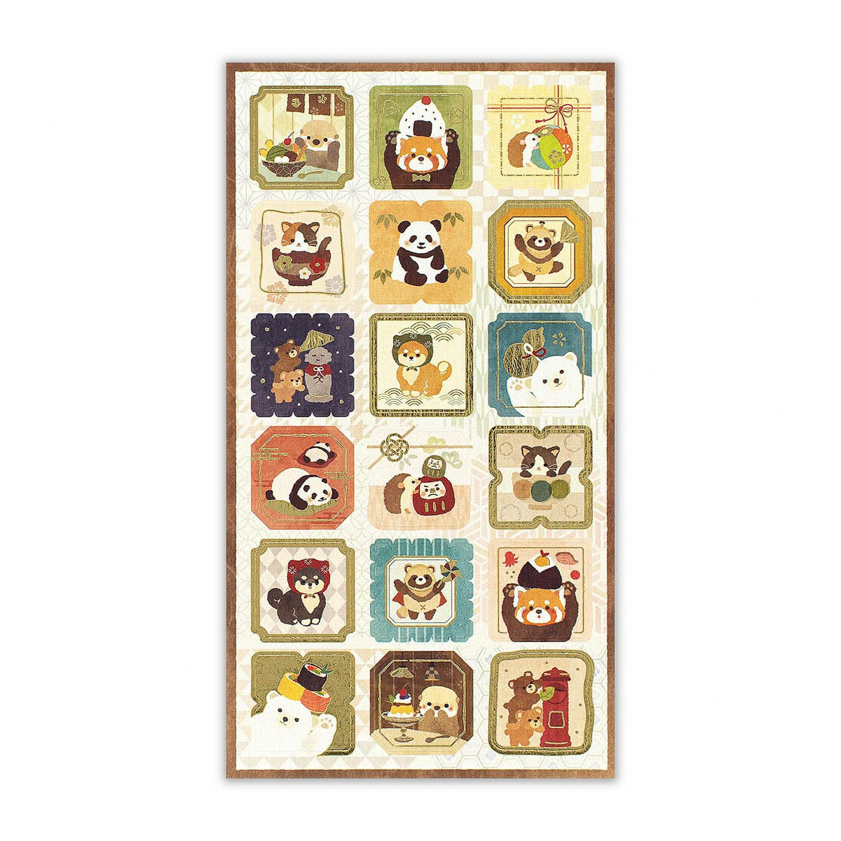 Deko-Sticker - Japanese Patterns - Large
