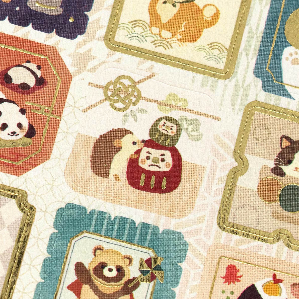 Deko-Sticker - Japanese Patterns - Large