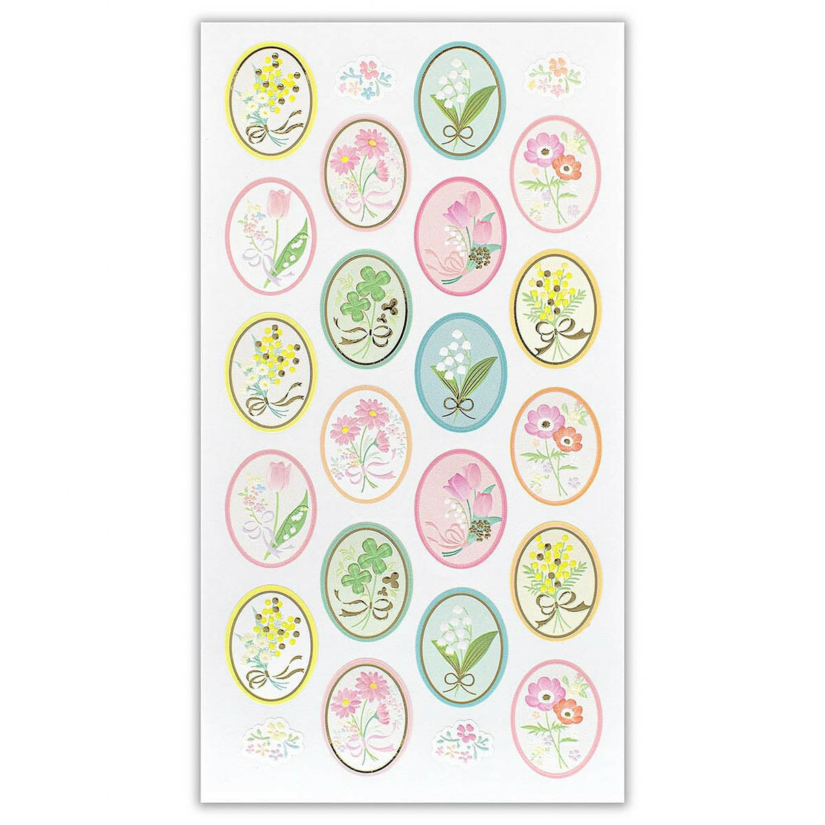 Deko-Sticker - Pearl Seal - Spring
