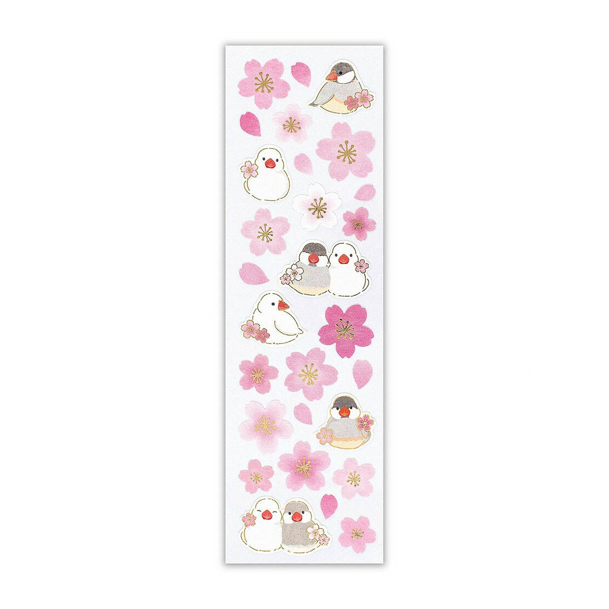 Deko-Sticker - Japanese Patterns - Flowers and Birds