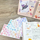 Deko-Sticker - Rough Dots - Tracing Paper Seal