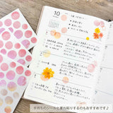Deko-Sticker - Rough Dots - Tracing Paper Seal
