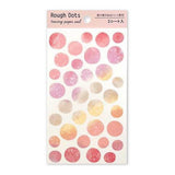 Deko-Sticker - Rough Dots - Tracing Paper Seal