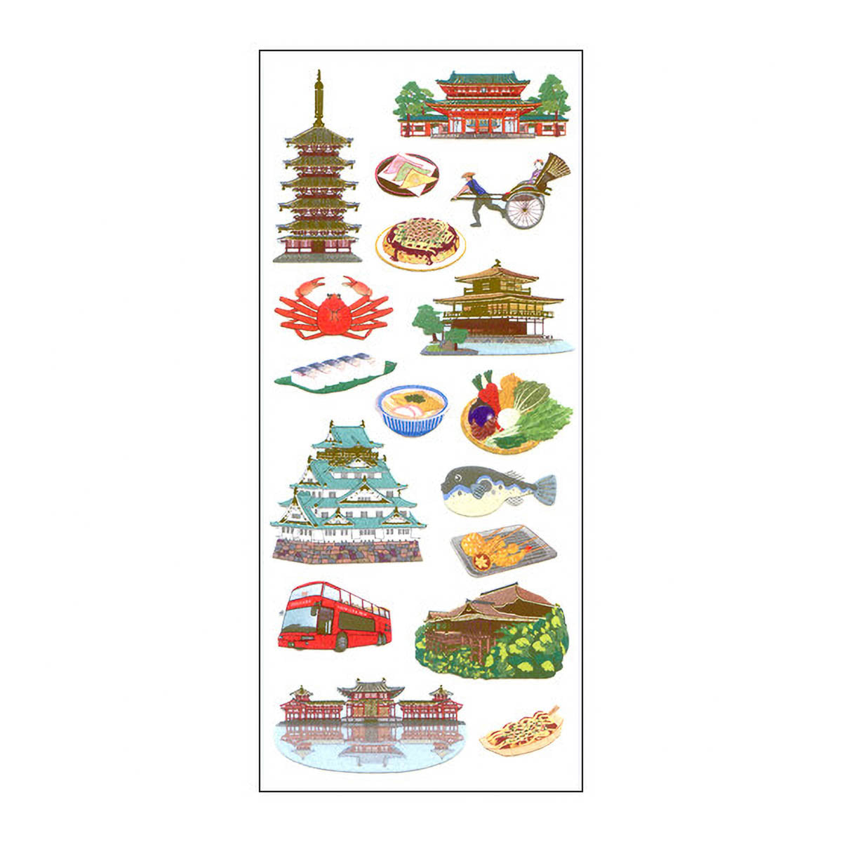 Deko-Sticker - Japanese Motif Sticker