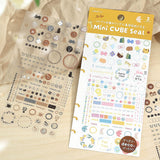 Deko-Sticker - Mini Cube