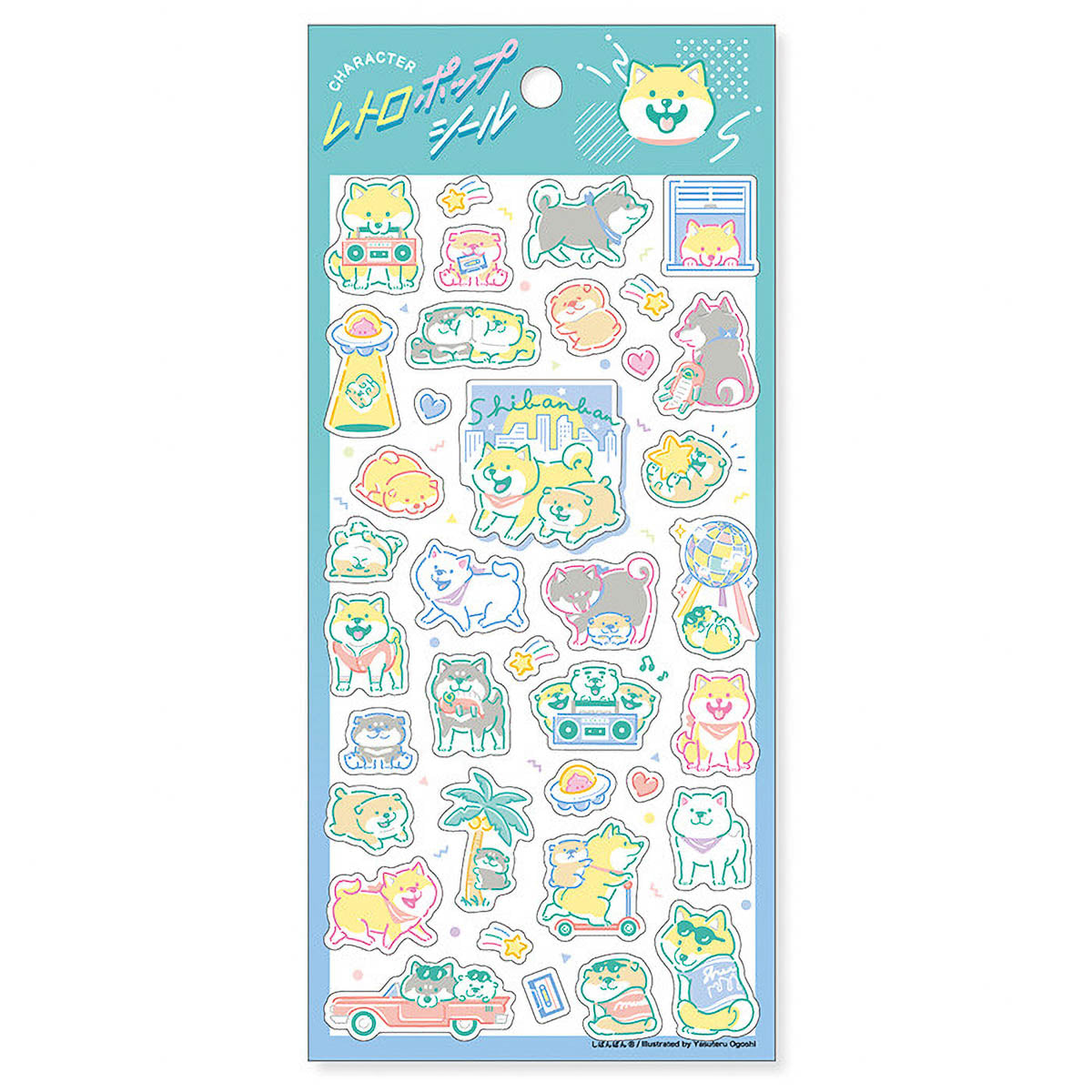 Deko-Sticker - Retro Pop