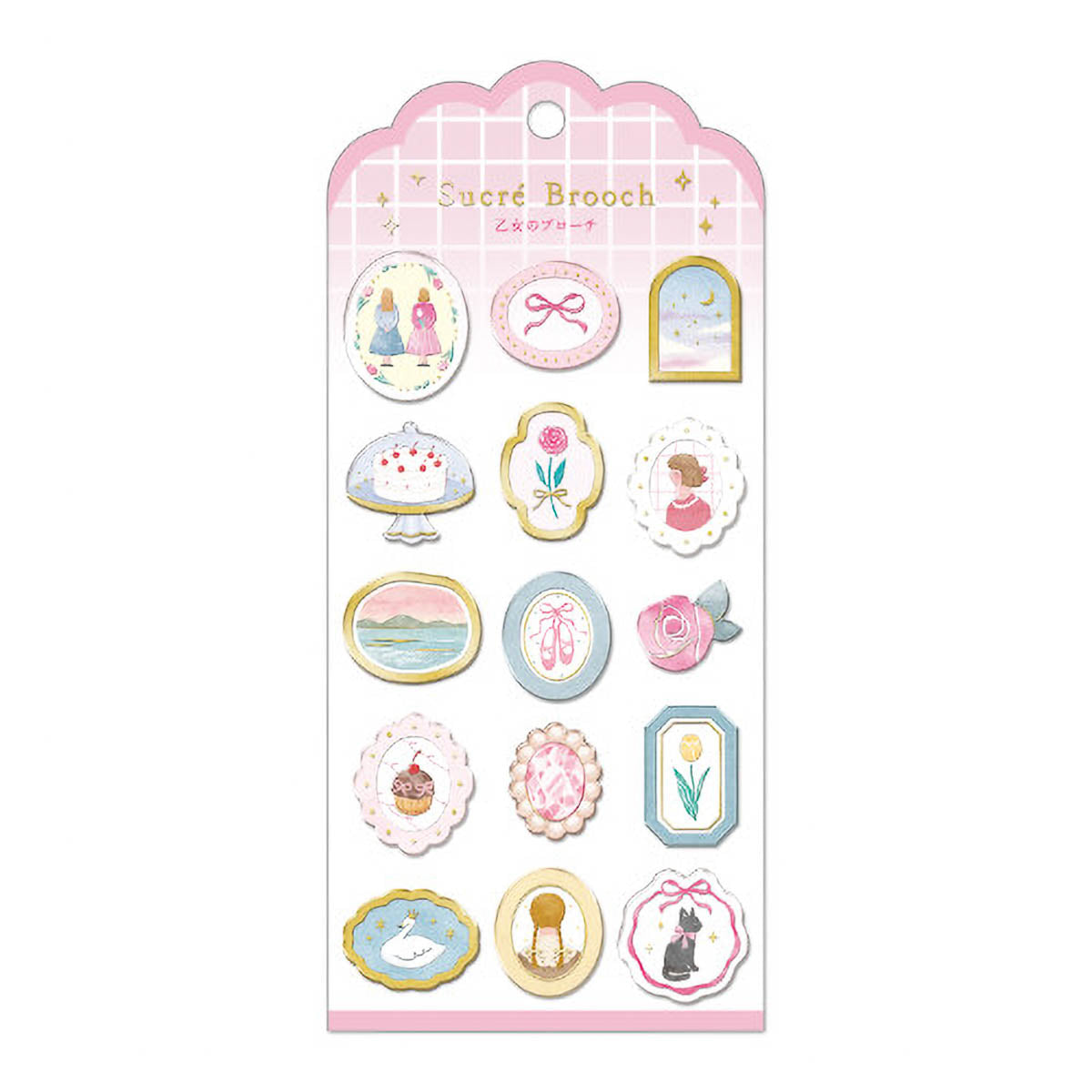 Deko-Sticker - Sucré Brooch