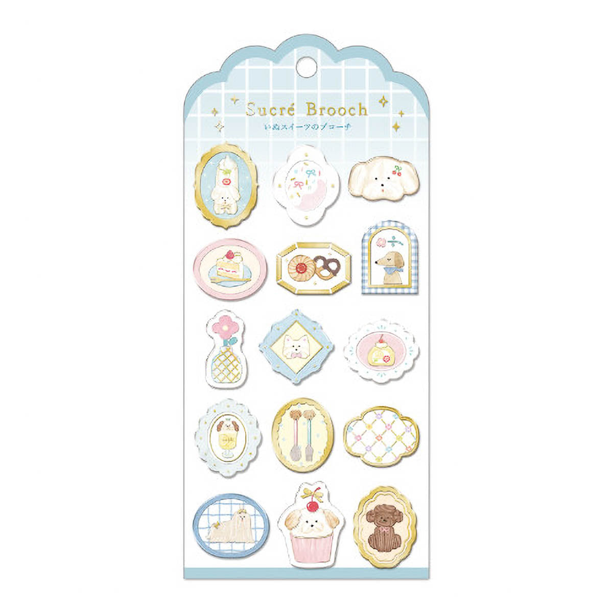 Deko-Sticker - Sucré Brooch