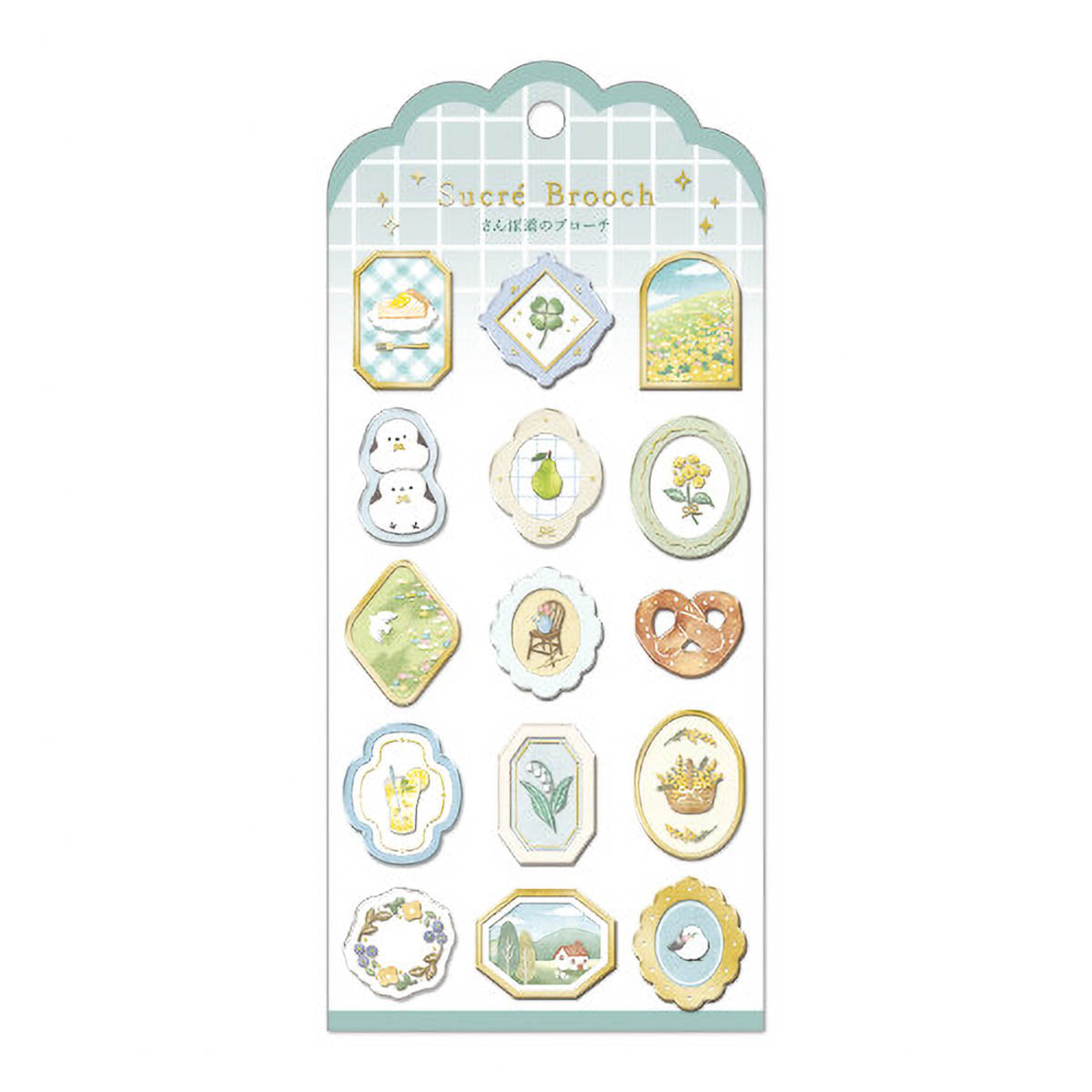 Deko-Sticker - Sucré Brooch
