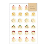 Deko-Sticker - Papier Platz - AOYOSHI - Food Animals