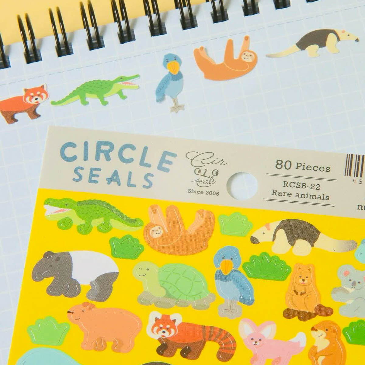 Deko-Sticker - Circle Sticker - Animals