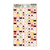 Deko-Sticker - Circle Sticker - Food