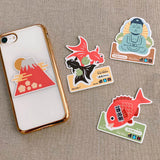 Deko-Sticker - JAPAN Sticker - Set 4