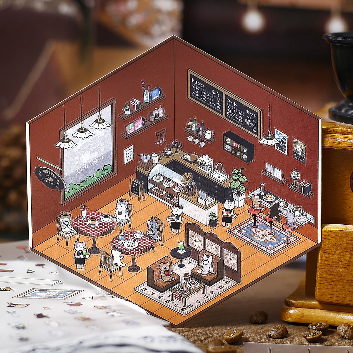 Deko-Sticker - Diorama 2.5D - Vol. 1