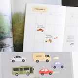 Deko-Sticker - daily deco - city life