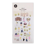 Deko-Sticker - daily deco - city life