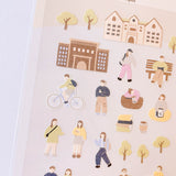 Deko-Sticker - daily deco - city life