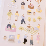 Deko-Sticker - daily deco - city life