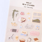 Deko-Sticker - daily deco - cozy home