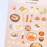 Deko-Sticker - daily deco - food trip
