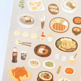 Deko-Sticker - daily deco - food trip