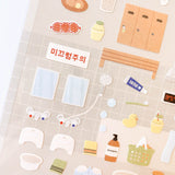 Deko-Sticker - daily deco - city life