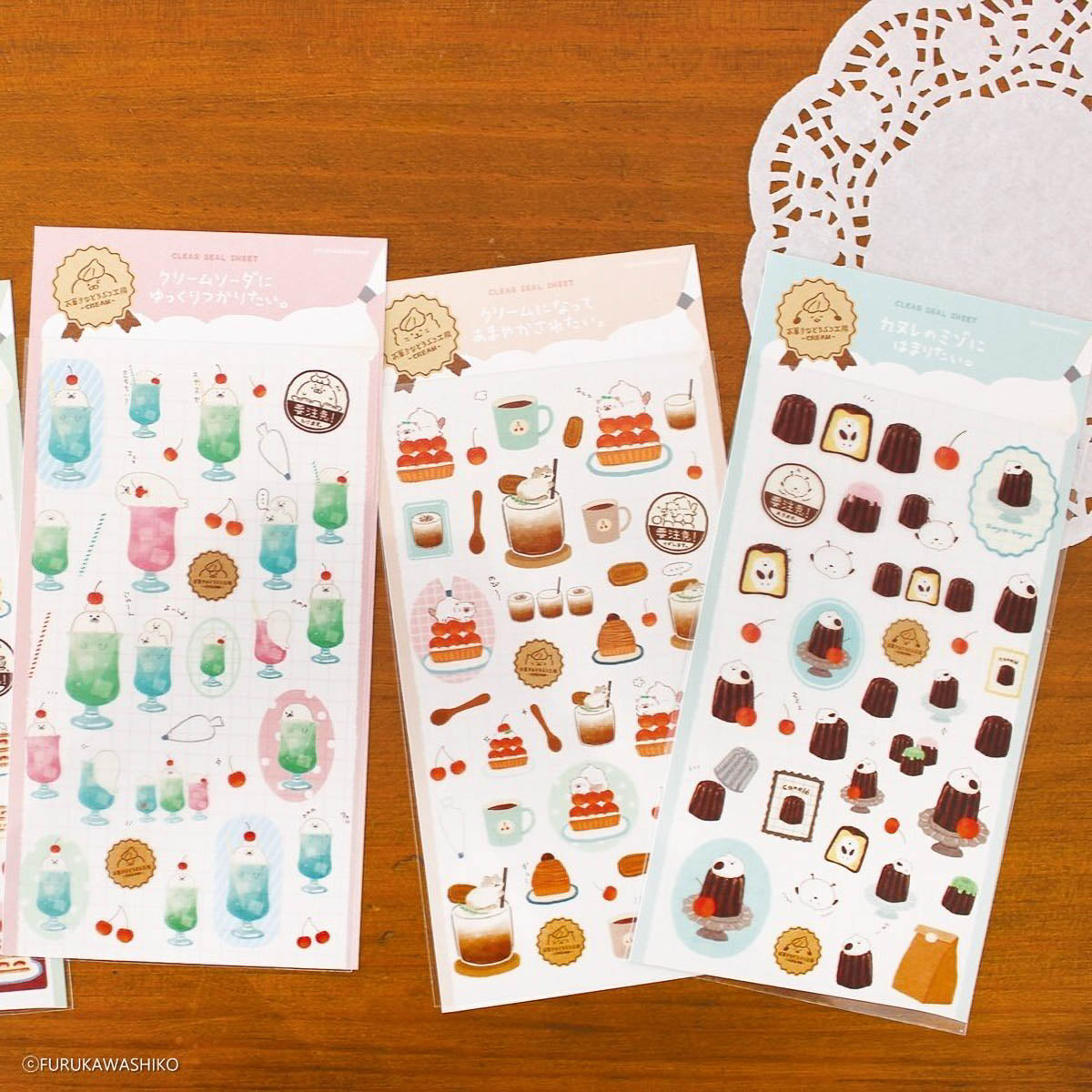 Deko-Sticker - Animal Sweets Workshop