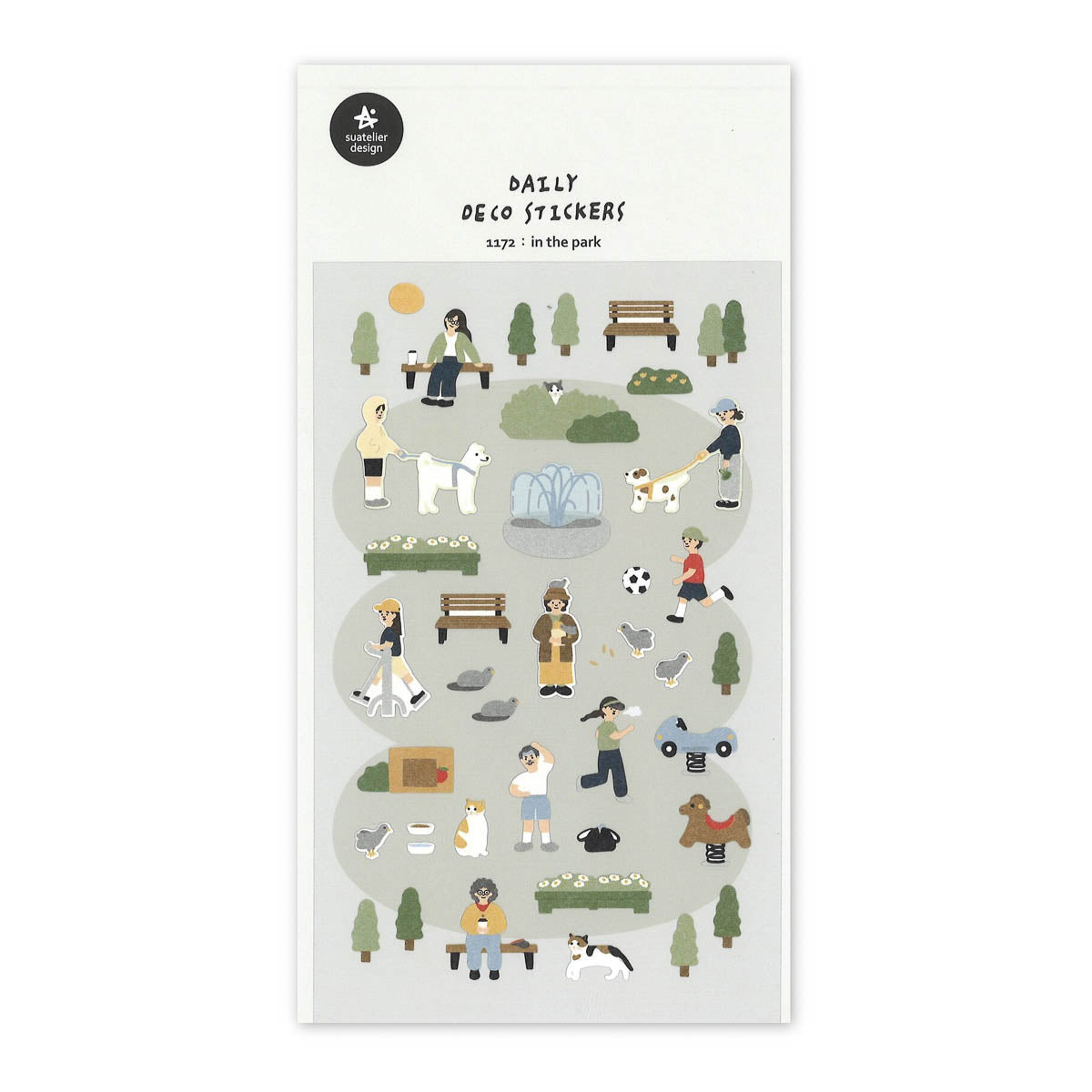 Deko-Sticker - daily deco - city life